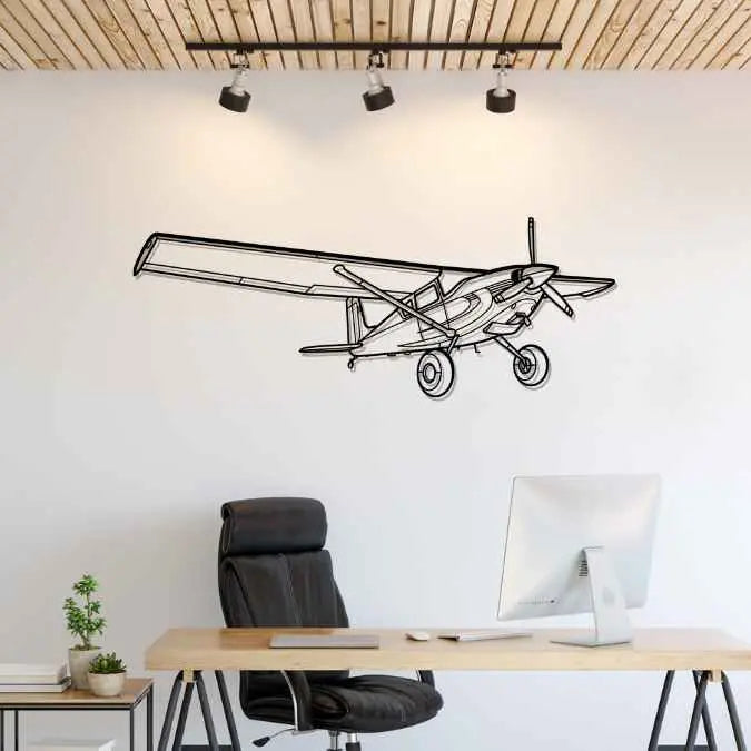 Décoration murale en métal - 180 1956 aircraftvibes