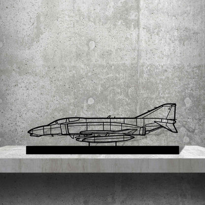 Décoration murale en métal - F-4B Phantom