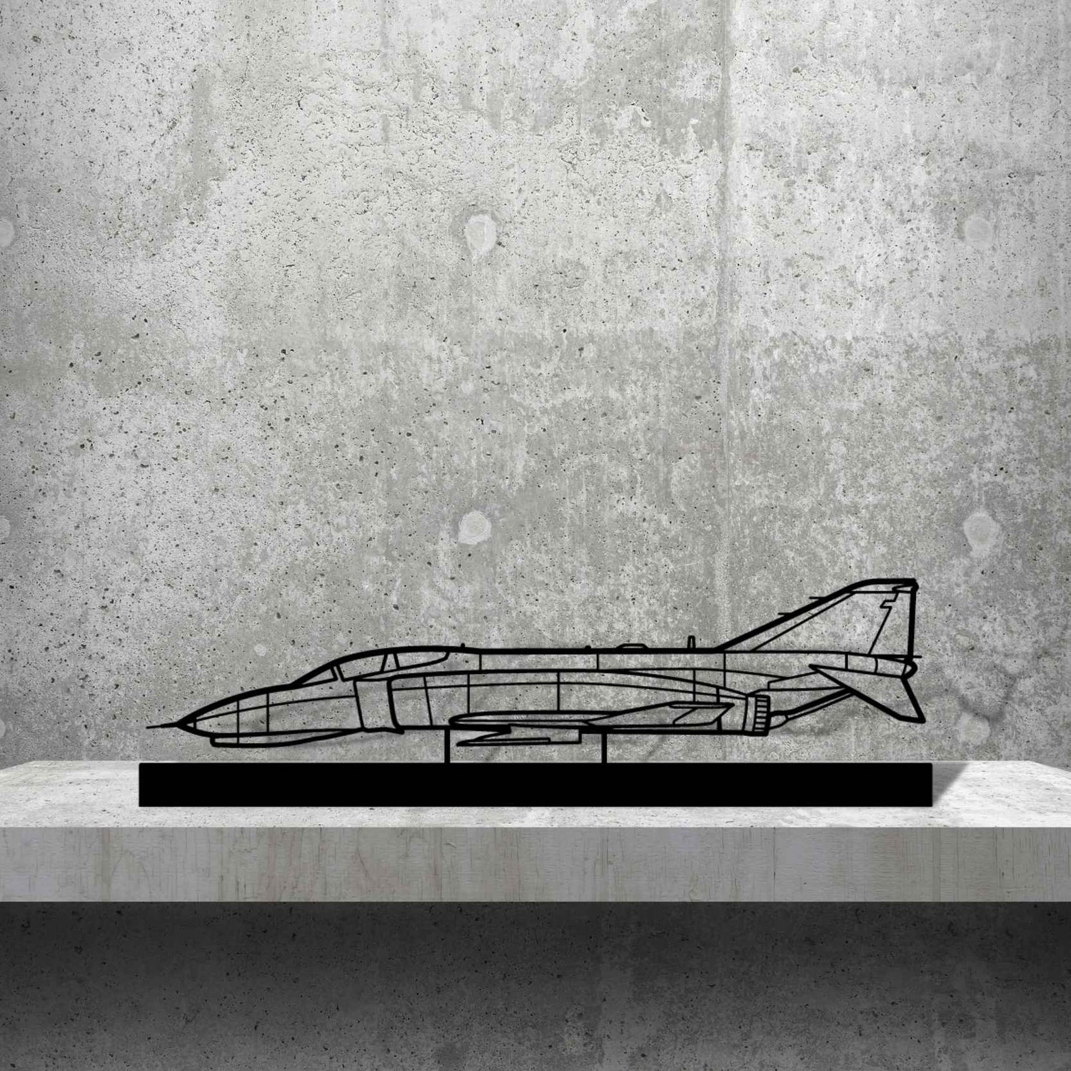Décoration murale en métal - F-4 Phantom aircraftvibes