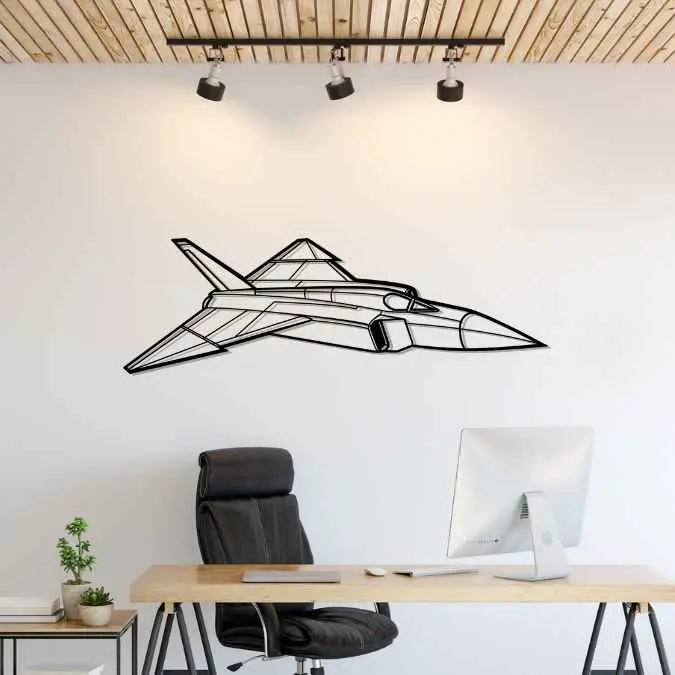 Décoration murale en métal - CF-105 Arrow aircraftvibes