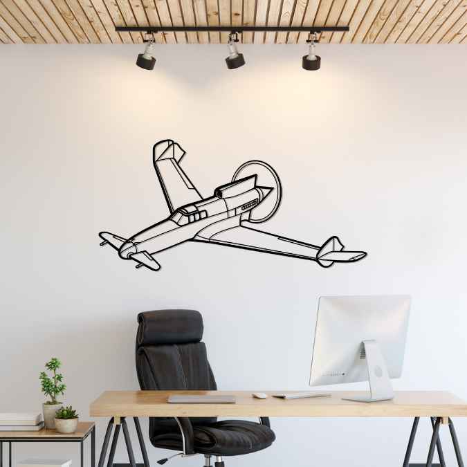 Décoration murale en métal - XP-55 Ascender aircraftvibes