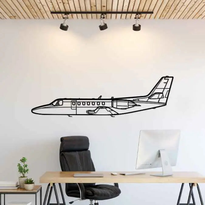 Décoration murale en métal - Citation V aircraftvibes