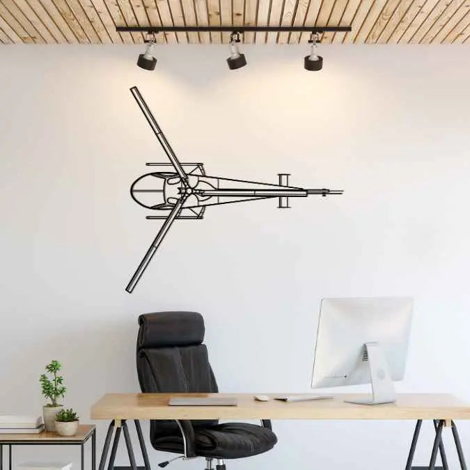 Décoration murale en métal - 280FX Top aircraftvibes