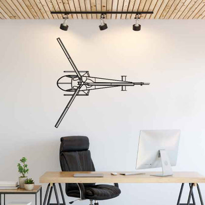 Décoration murale en métal - 280FX Top