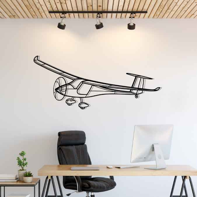 Décoration murale en métal - Sinus Max aircraftvibes