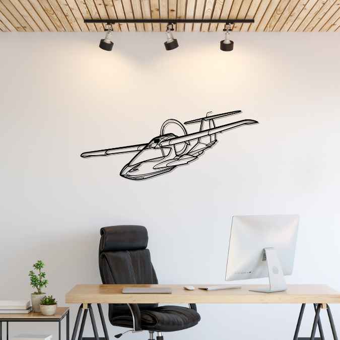 Décoration murale en métal - A5 Angle