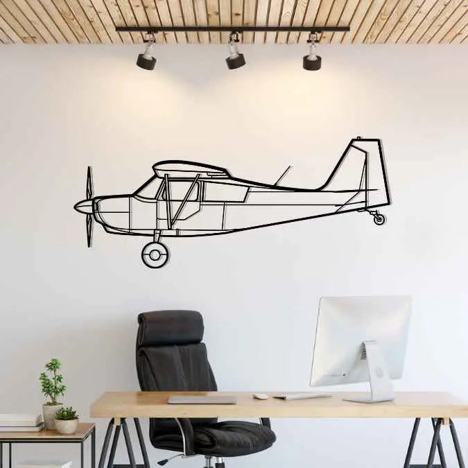 Décoration murale en métal - Citabria Explorer aircraftvibes