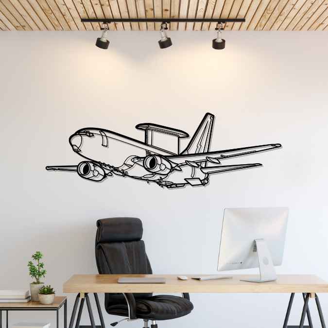 Décoration murale en métal - E-7 Wedgetail aircraftvibes