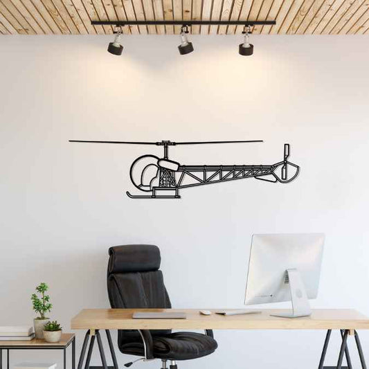 Décoration murale en métal - 47 Silhouette