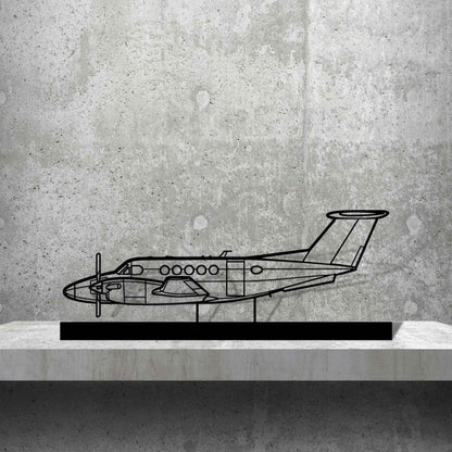 Décoration murale en métal - King Air