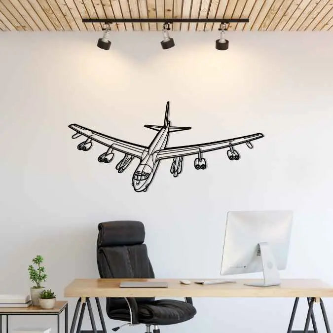 Décoration murale en métal - B-52G Stratofortress aircraftvibes