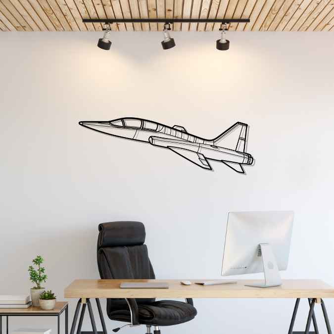 Décoration murale en métal - T-38A Talon aircraftvibes