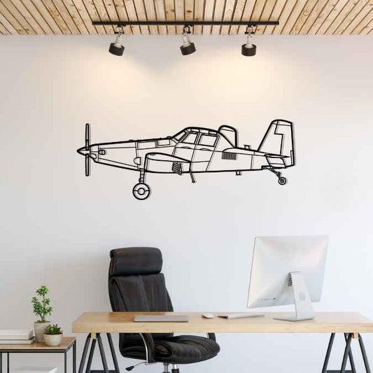 Décoration murale en métal - OA-1K Sky