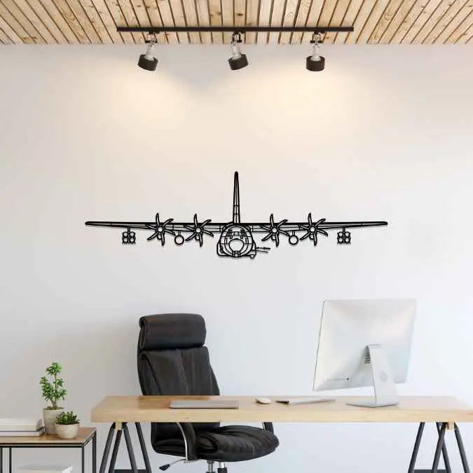 Décoration murale en métal - AC-130J Ghostrider aircraftvibes