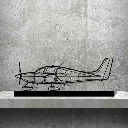 Décoration murale en métal - SR22 Silhouette