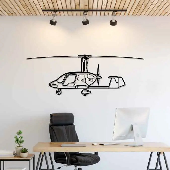 Décoration murale en métal - Argon GTL aircraftvibes