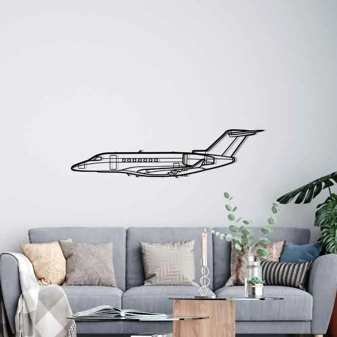 Décoration murale en métal - Citation Longitude aircraftvibes