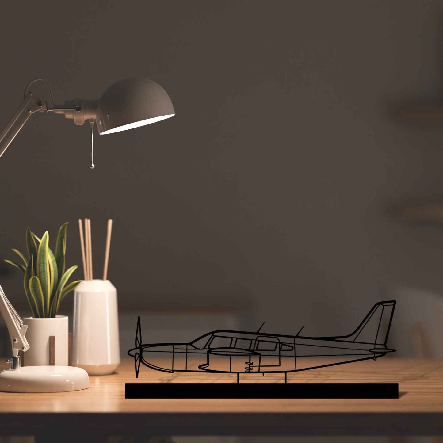 Décoration murale en métal - PA32R-301 Silhouette