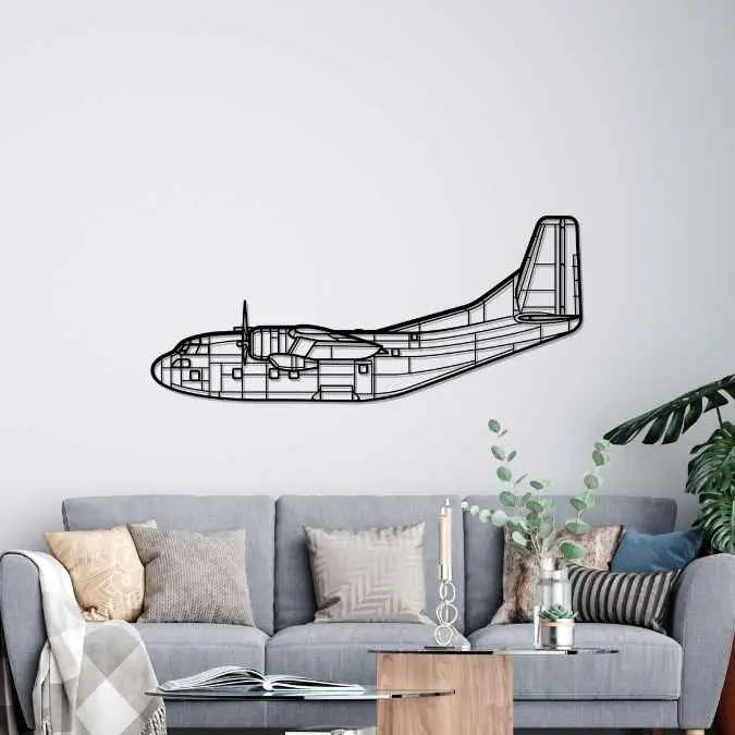 Décoration murale en métal - C-123K Provider aircraftvibes
