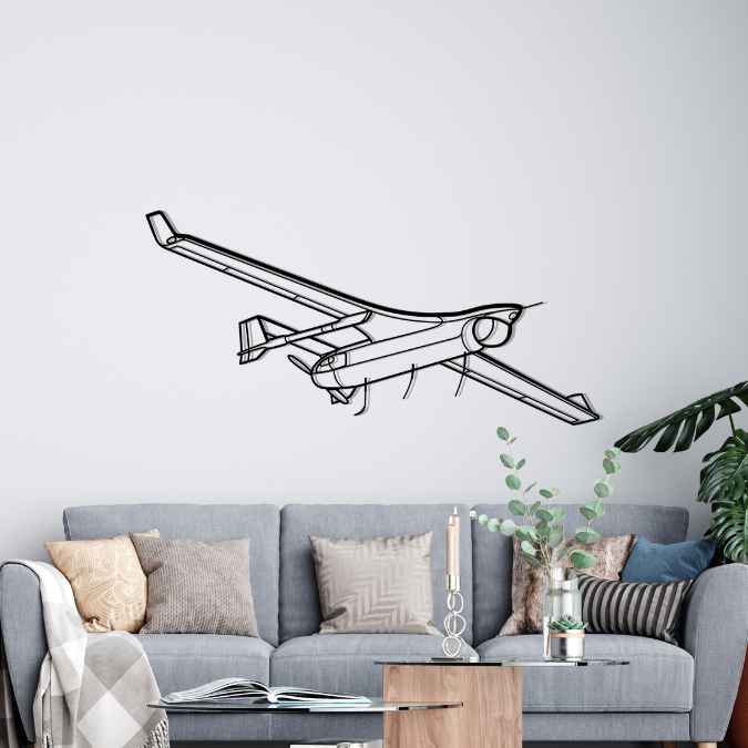 Décoration murale en métal - RQ-21 Blackjack