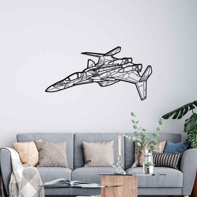 Décoration murale en métal - VF-31J Angle aircraftvibes