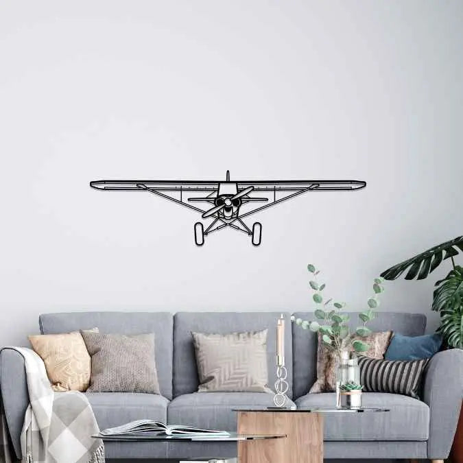 Décoration murale en métal - Carbon Cub aircraftvibes