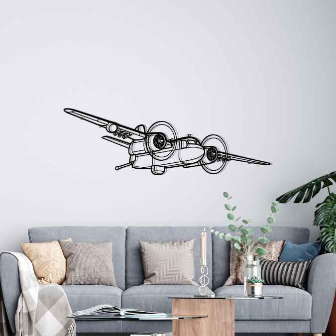 Décoration murale en métal - S-2 Tracker aircraftvibes