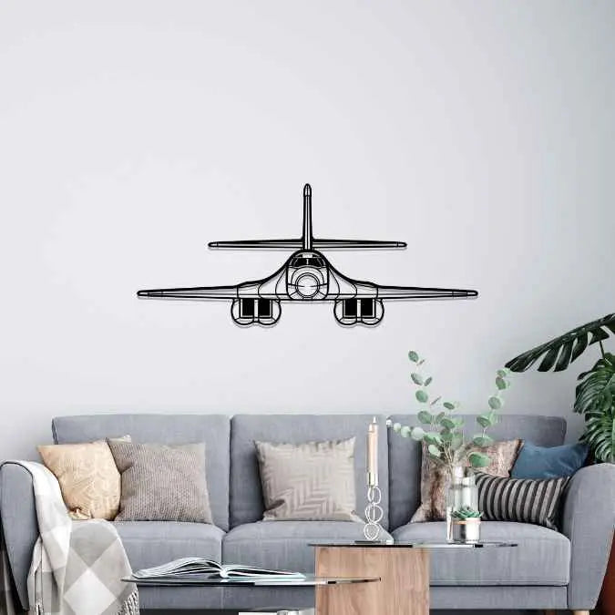 Décoration murale en métal - B-1 Lancer aircraftvibes