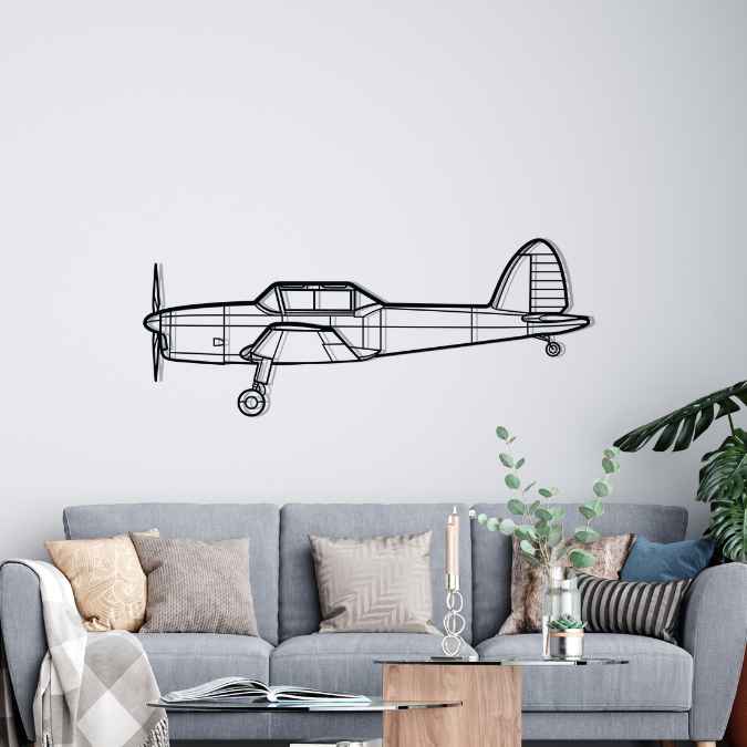 Décoration murale en métal - DHC-1 Chipmunk aircraftvibes