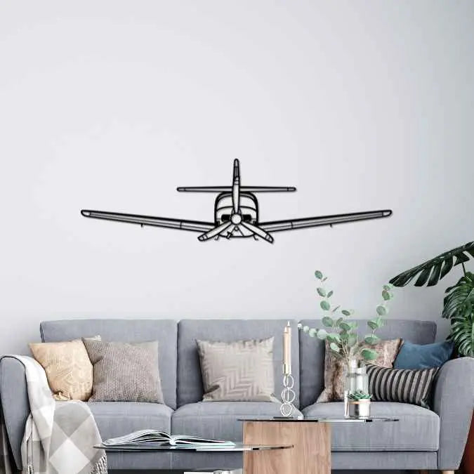Décoration murale en métal - Commander 112 aircraftvibes