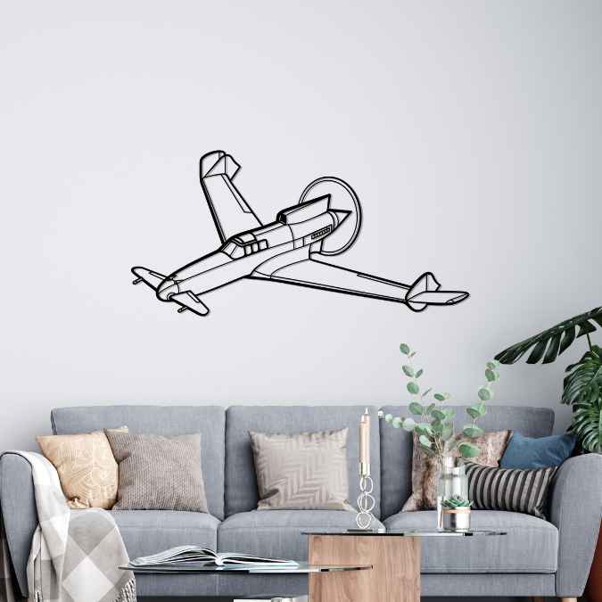 Décoration murale en métal - XP-55 Ascender aircraftvibes