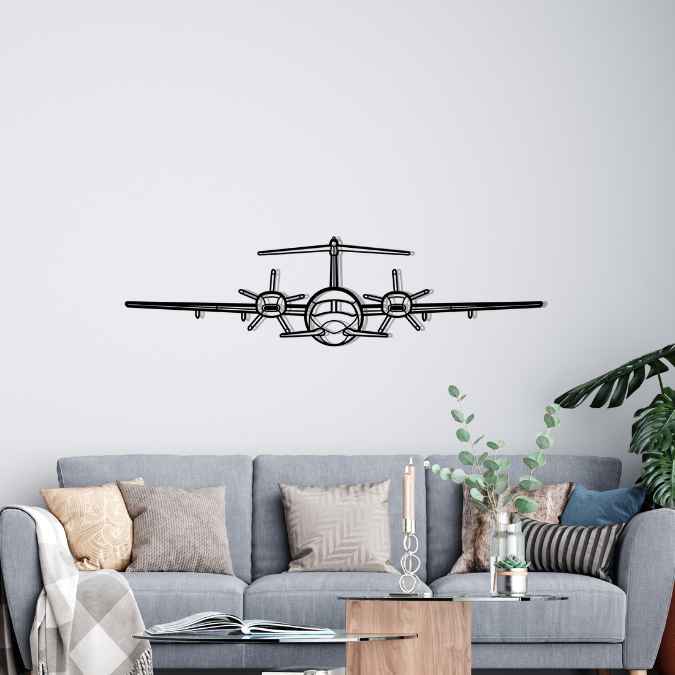 Décoration murale en métal - P.180 Avanti aircraftvibes