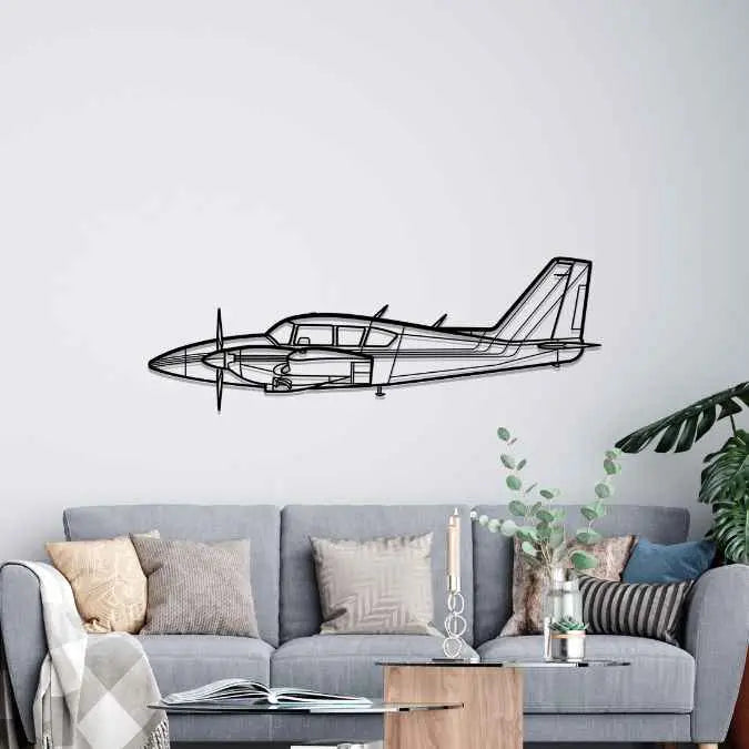 Décoration murale en métal - Aztec 1973 aircraftvibes