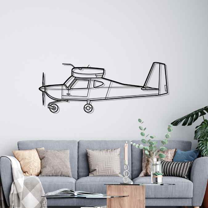 Décoration murale en métal - Ranger R7 aircraftvibes