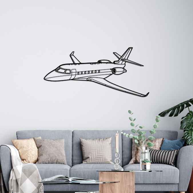 Décoration murale en métal - G200 Angle aircraftvibes