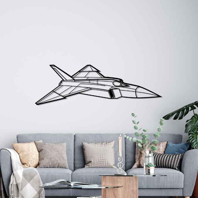 Décoration murale en métal - CF-105 Arrow