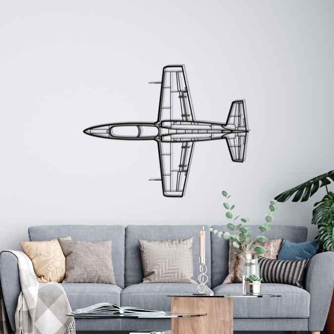 Décoration murale en métal - L-39NG Top aircraftvibes