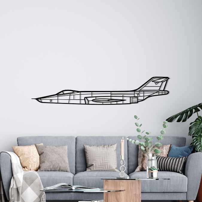 Décoration murale en métal - RF-101 Voodoo aircraftvibes