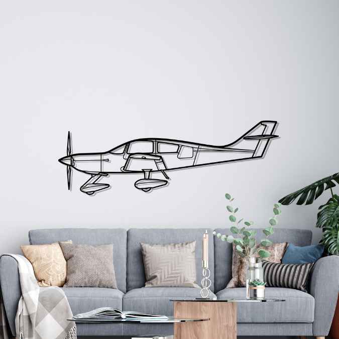 Décoration murale en métal - Express CT aircraftvibes
