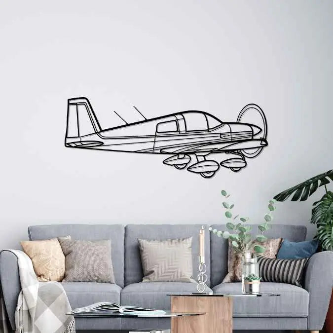 Décoration murale en métal - AA-1 Lynx aircraftvibes