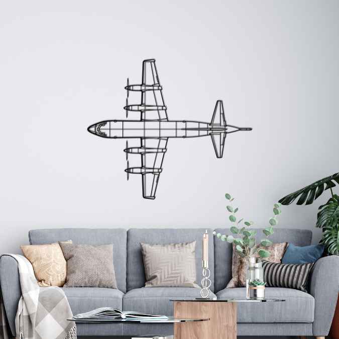 Décoration murale en métal - P-3 Orion aircraftvibes