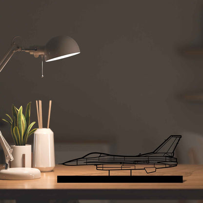 Décoration murale en métal - F-16C Block