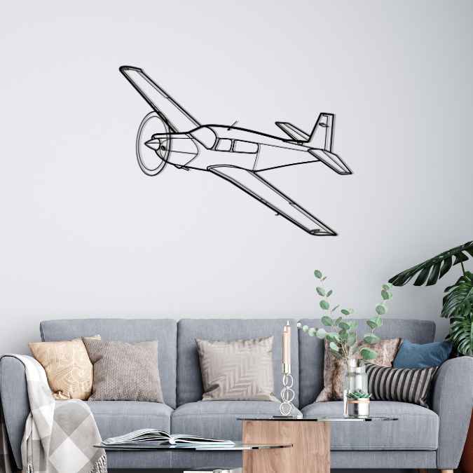 Décoration murale en métal - M20K 1982 aircraftvibes