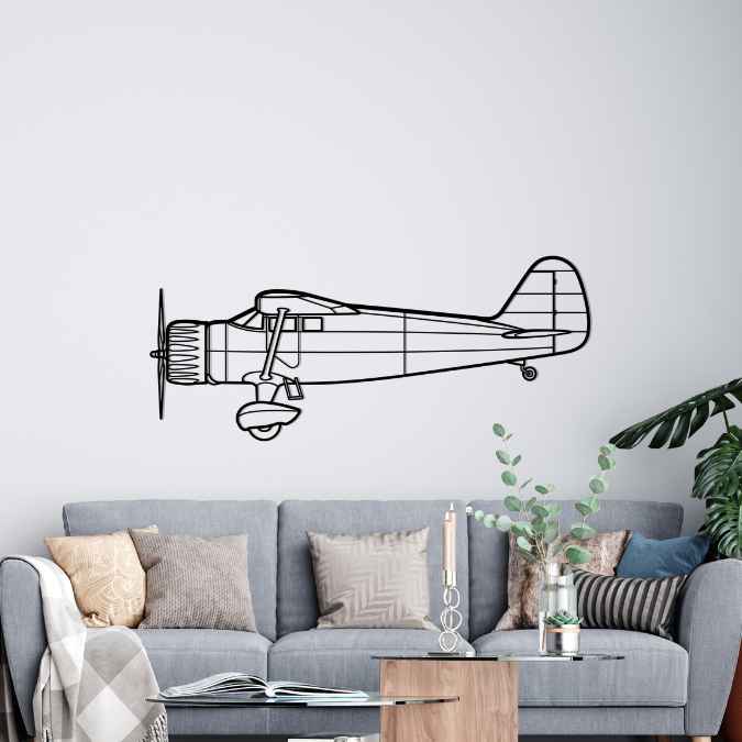Décoration murale en métal - Reliant Silhouette aircraftvibes