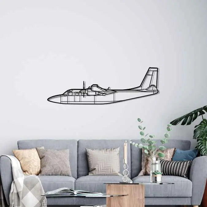 Décoration murale en métal - AC840 690C aircraftvibes