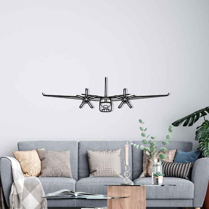 Décoration murale en métal - 1000 Front aircraftvibes