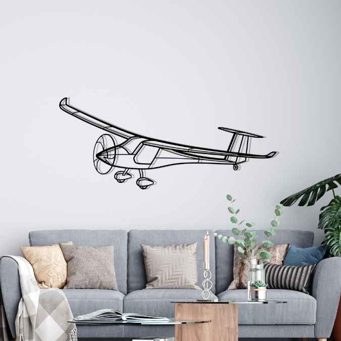 Décoration murale en métal - Sinus Max aircraftvibes