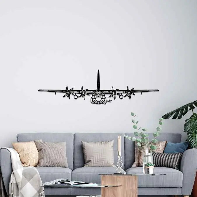 Décoration murale en métal - AC-130J Ghostrider aircraftvibes
