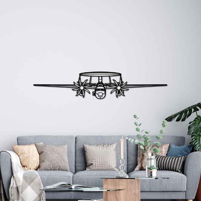 Décoration murale en métal - E-2 Hawkeye aircraftvibes