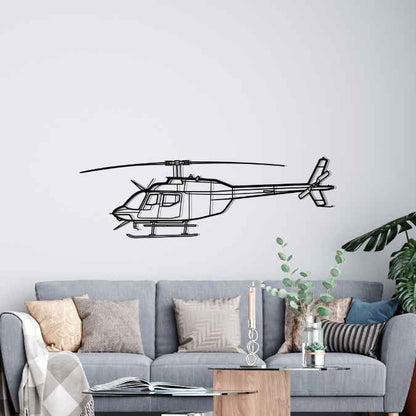 Décoration murale en métal - 206 Silhouette